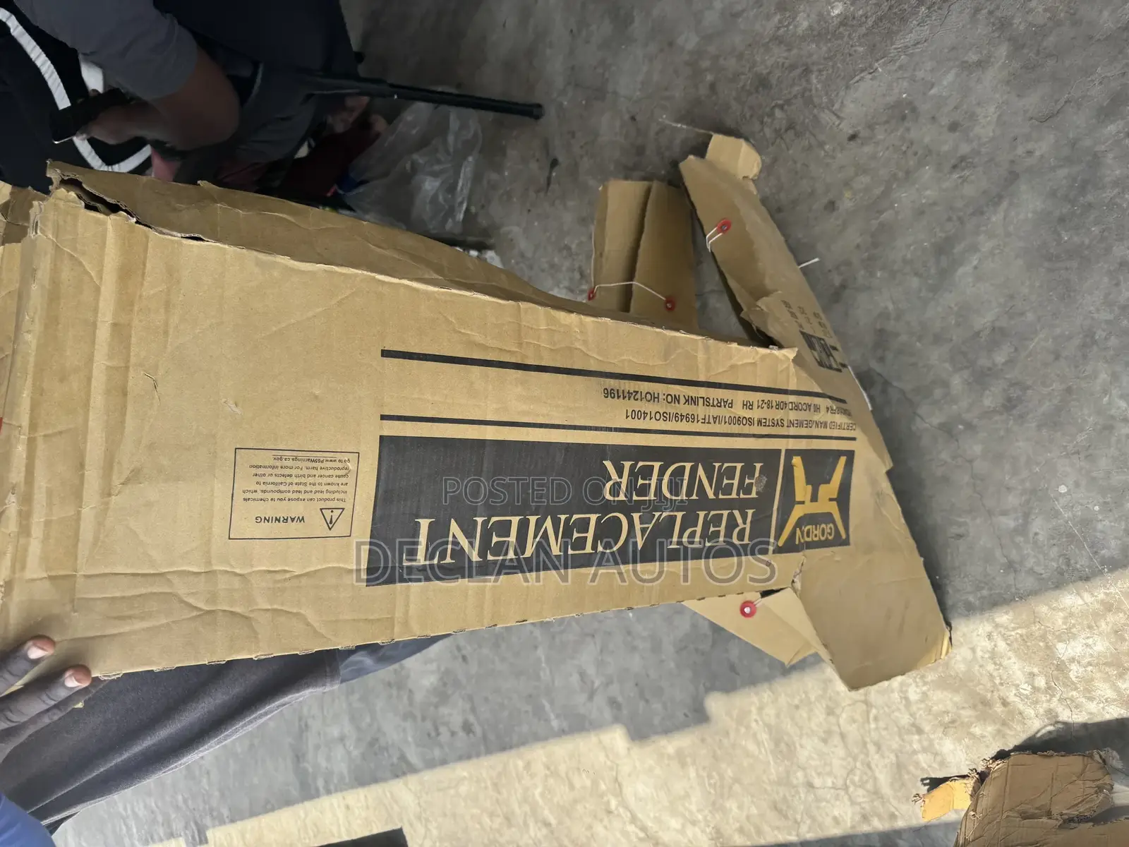 Accord 18-2022 Fender