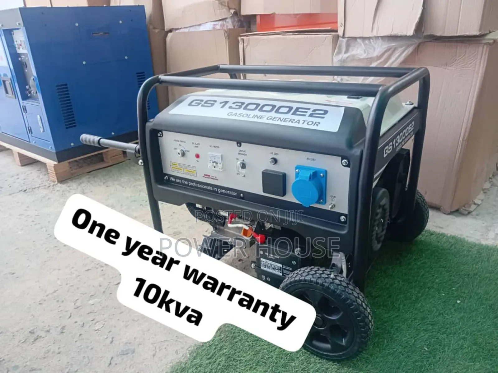 Executive 10kva 13000watt Uk-D Gasoline Generator Has Wheels