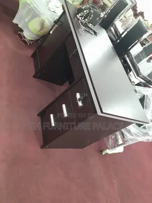 Dark Brown Office Table