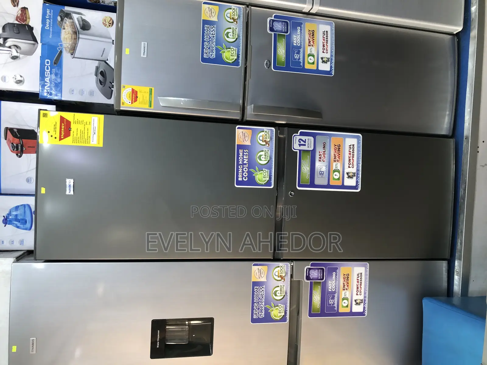 Specious Nasco Bottom Freezer 258 Liters Going for Cool Pric