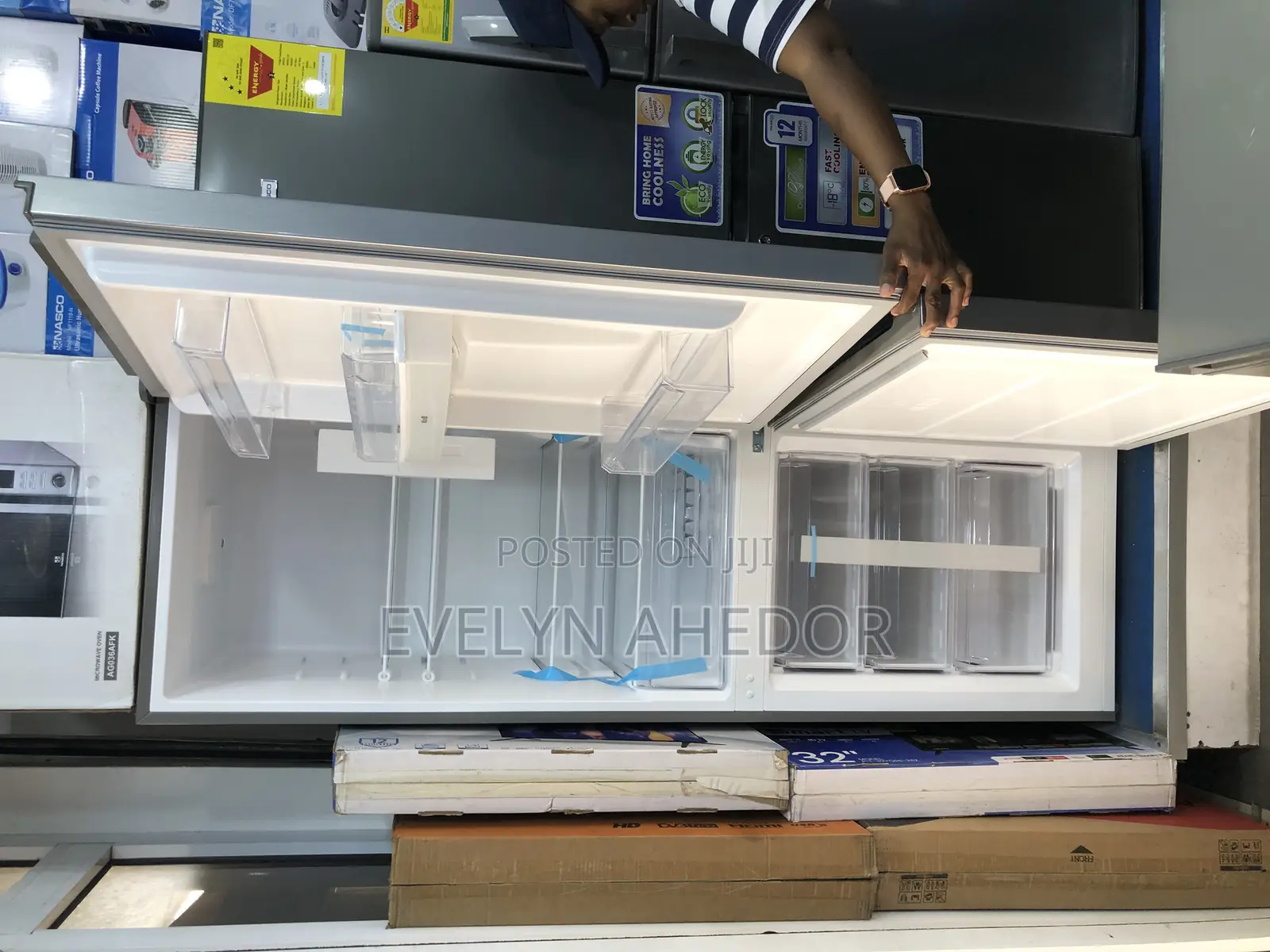 Specious Nasco Bottom Freezer 258 Liters Going for Cool Pric