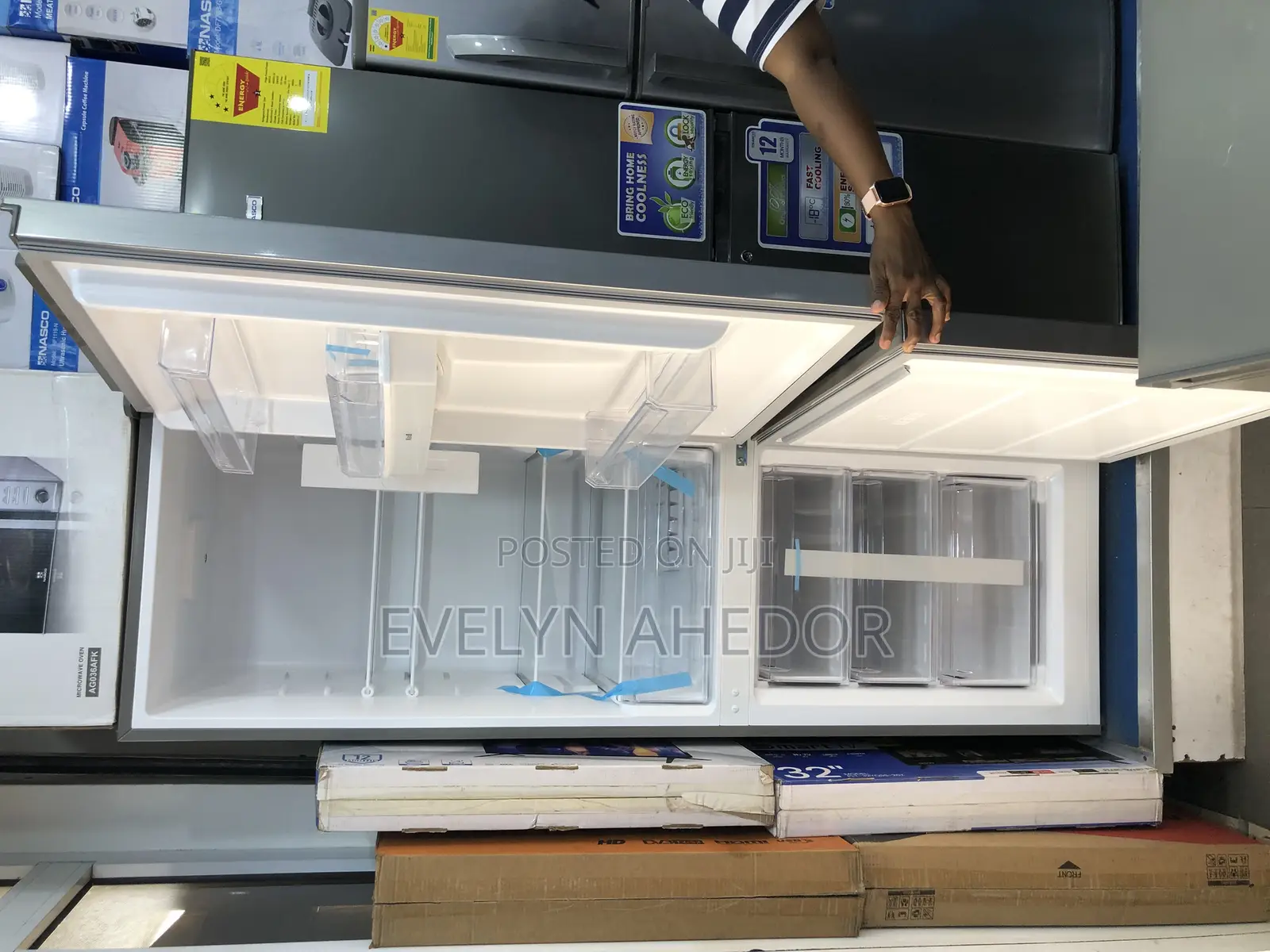 Specious Nasco Bottom Freezer 258 Liters Going for Cool Pric