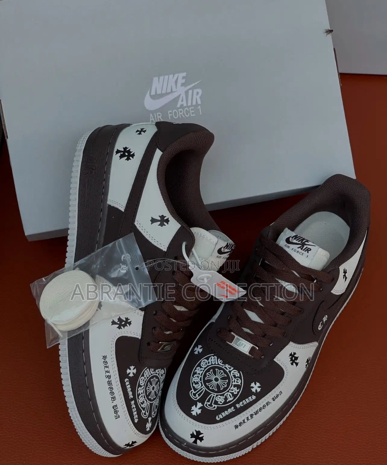 Nike Air Force 1 Chrome Heart Custom