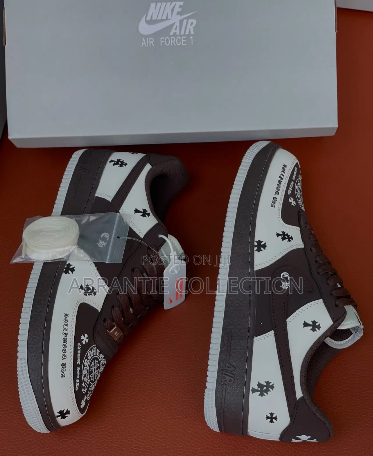 Nike Air Force 1 Chrome Heart Custom