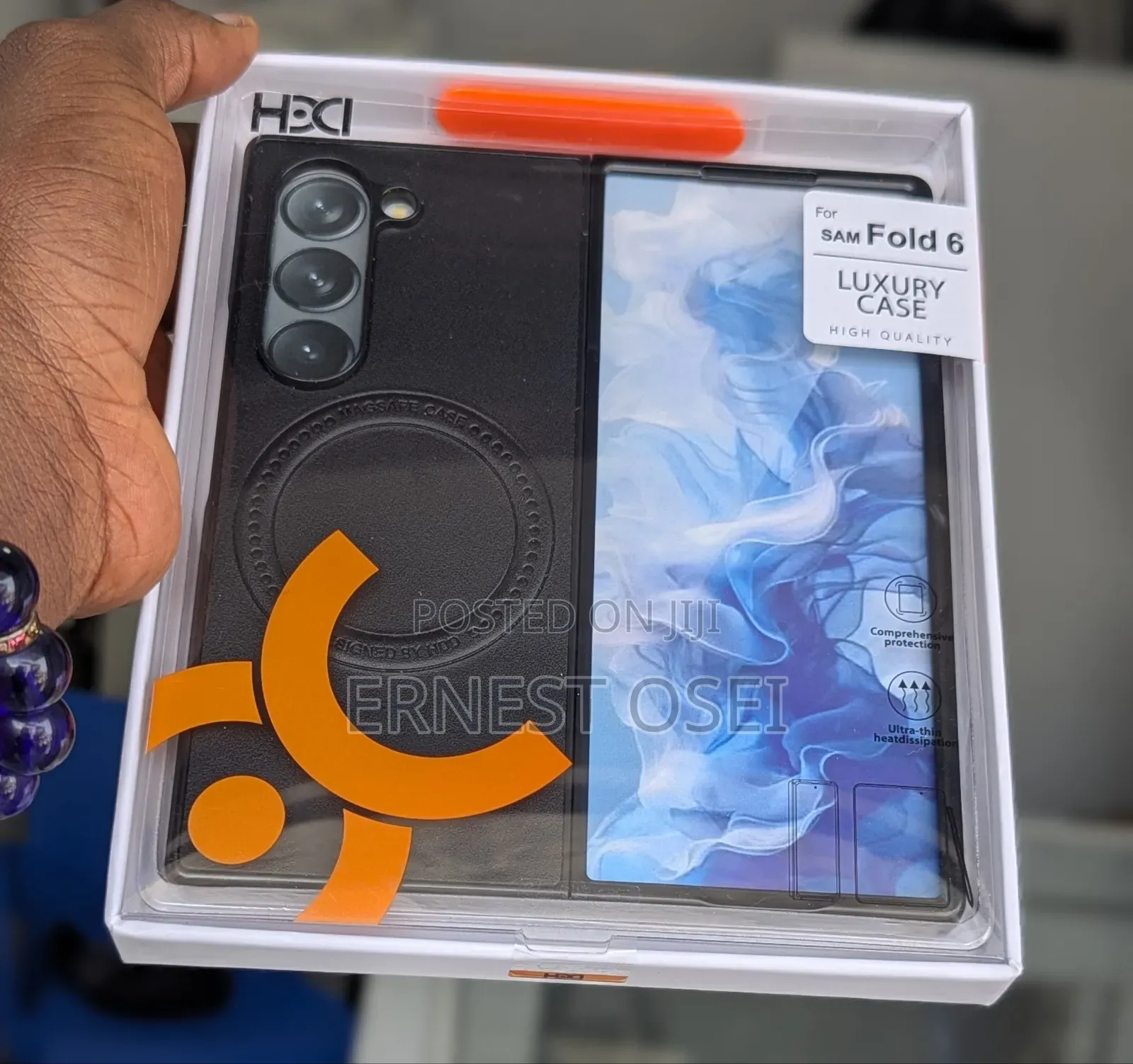Galaxy Z Fold 6 Leather Case