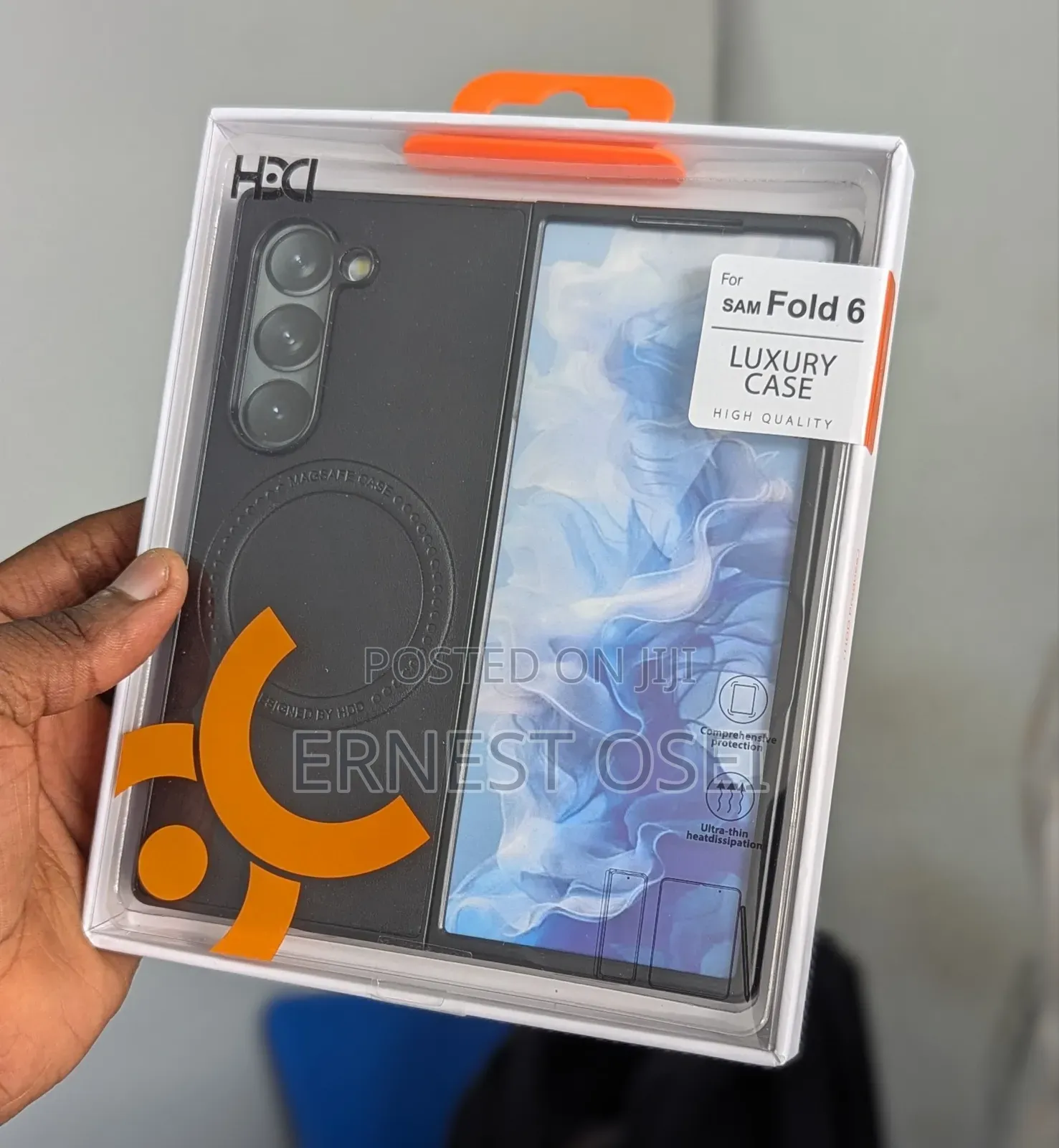 Galaxy Z Fold 6 Leather Case