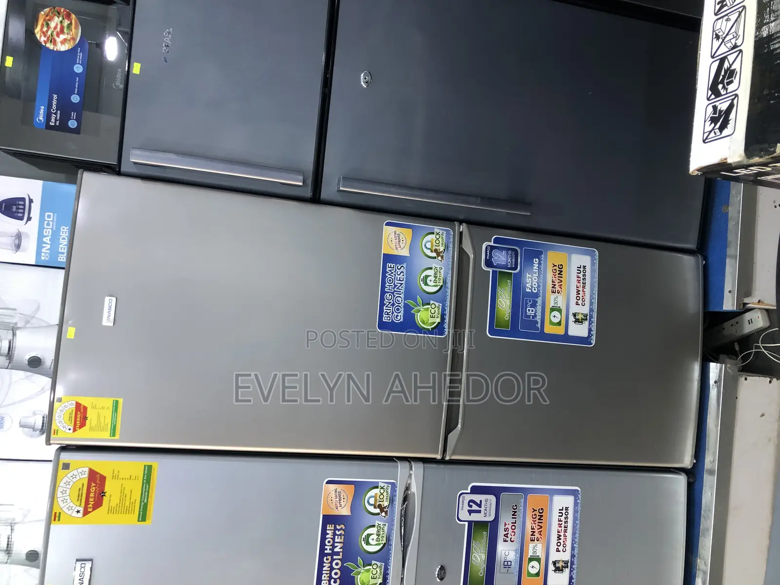 Quality Nasco Bottom Fridge 207 Liters Going for Cool Price