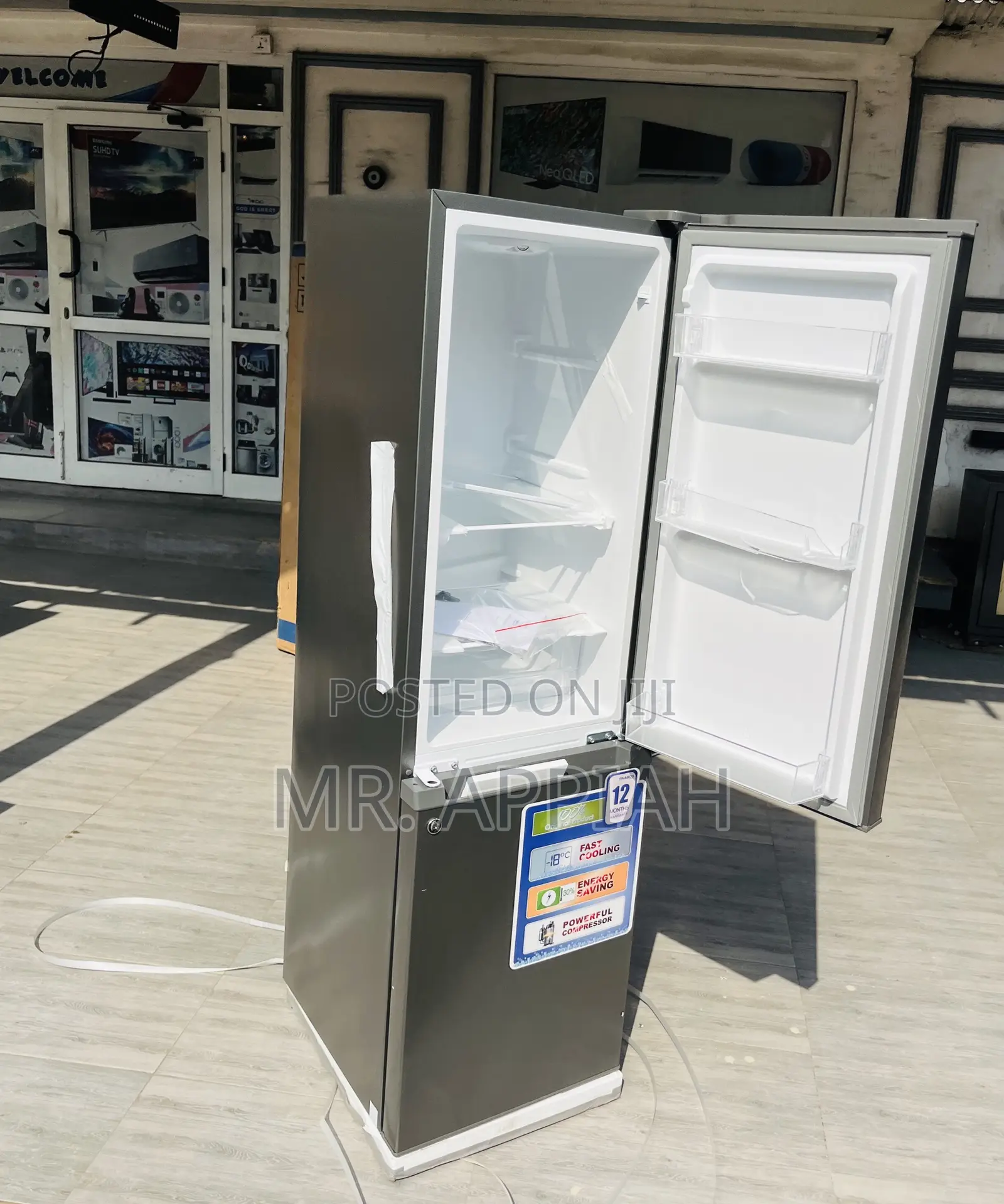 Original Nasco Nasd2-23-Sk Bottom Freezer Electric Fridge.