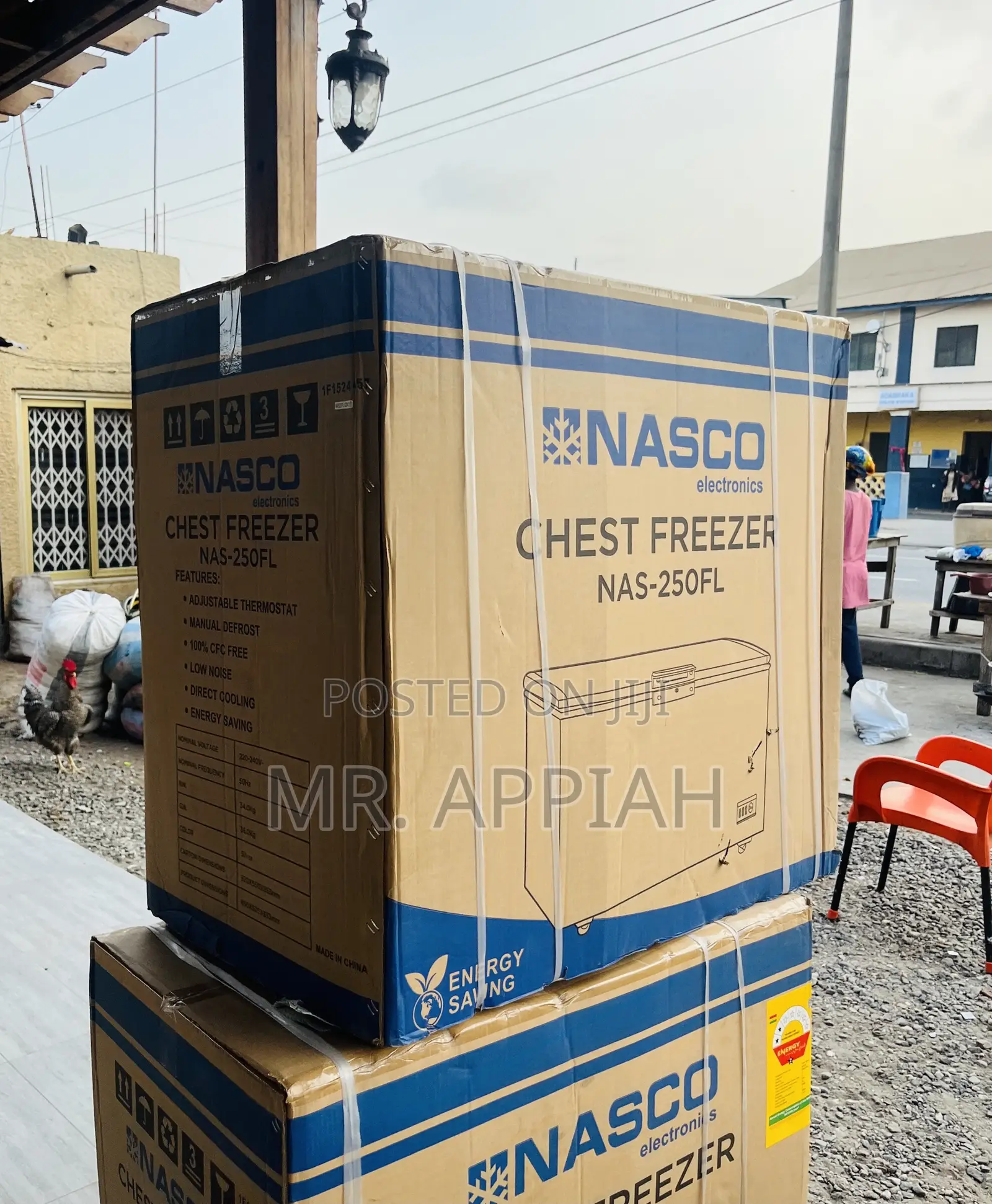 Choose Original Nasco Nas-250fl 1 Door Freezer(Gray).