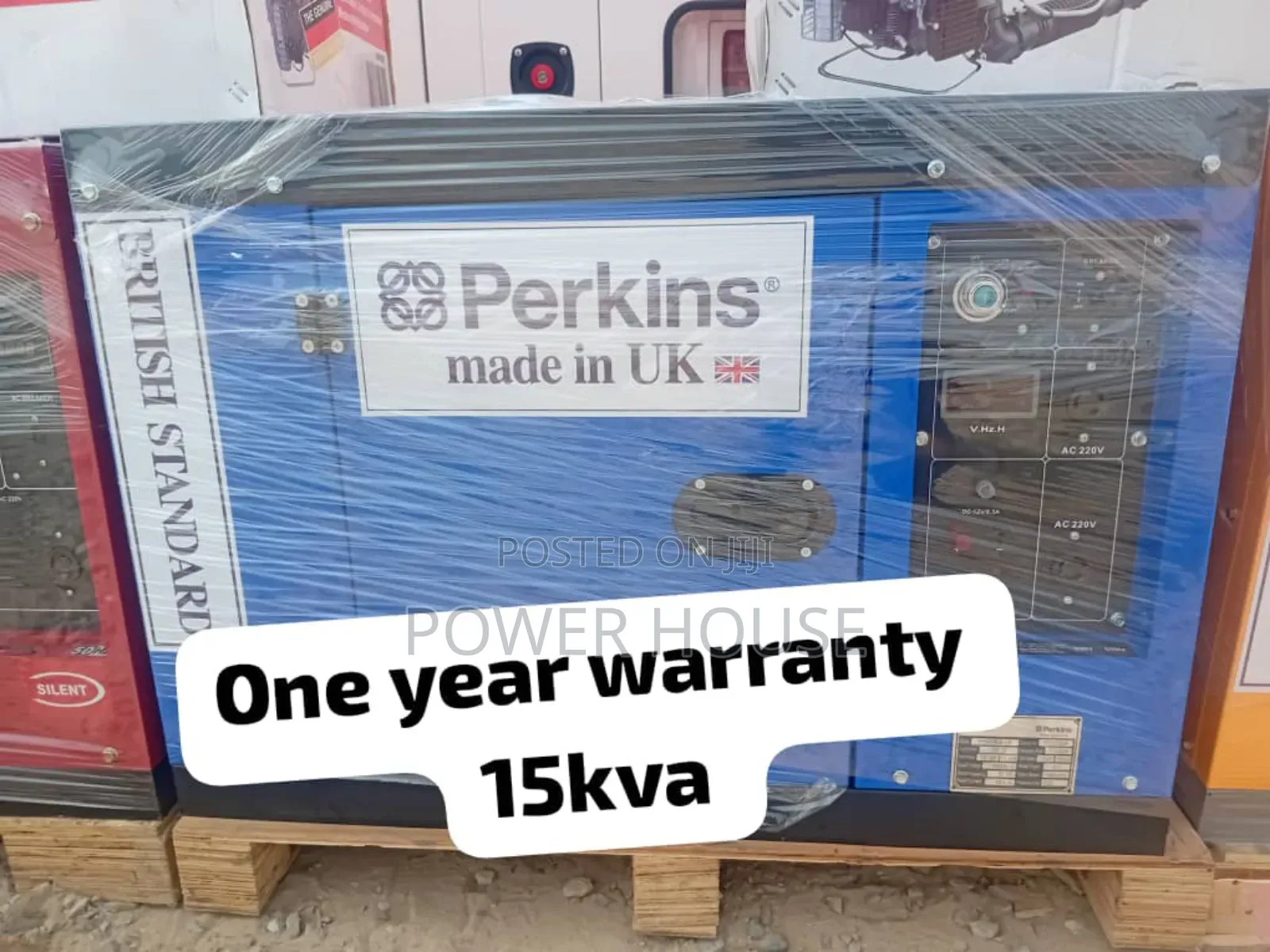 Reasonably Priced Perkins Diesel 15kva Silent Generator Uk