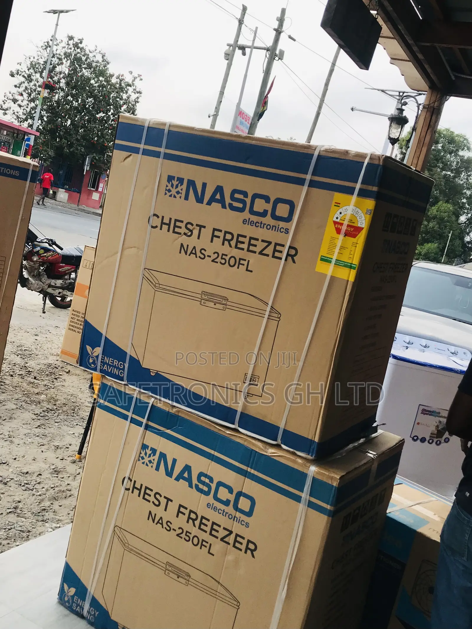 Elegant Defrost Singledoor Nasco Nas-250 Grey 200l Freezer