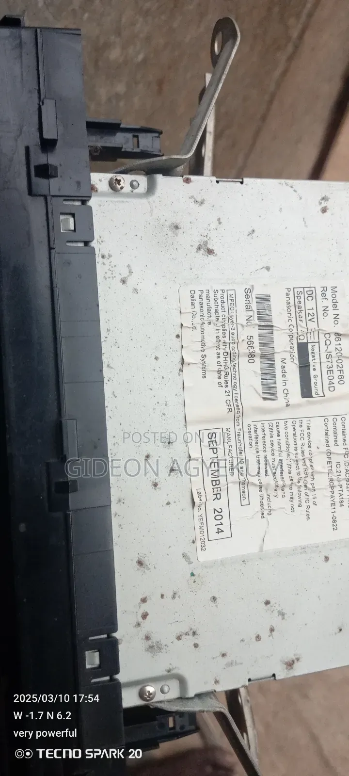 Toyota Corolla 15 Tape