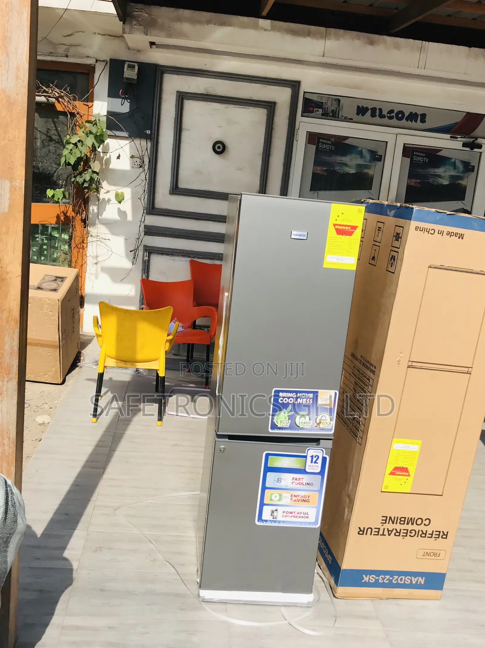 Shop Recessive Nasd2-23-Sk Bottom Freezer Grey Nasco Fridge