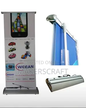 Electric / Electronic Roll Up / Pull Up Stand