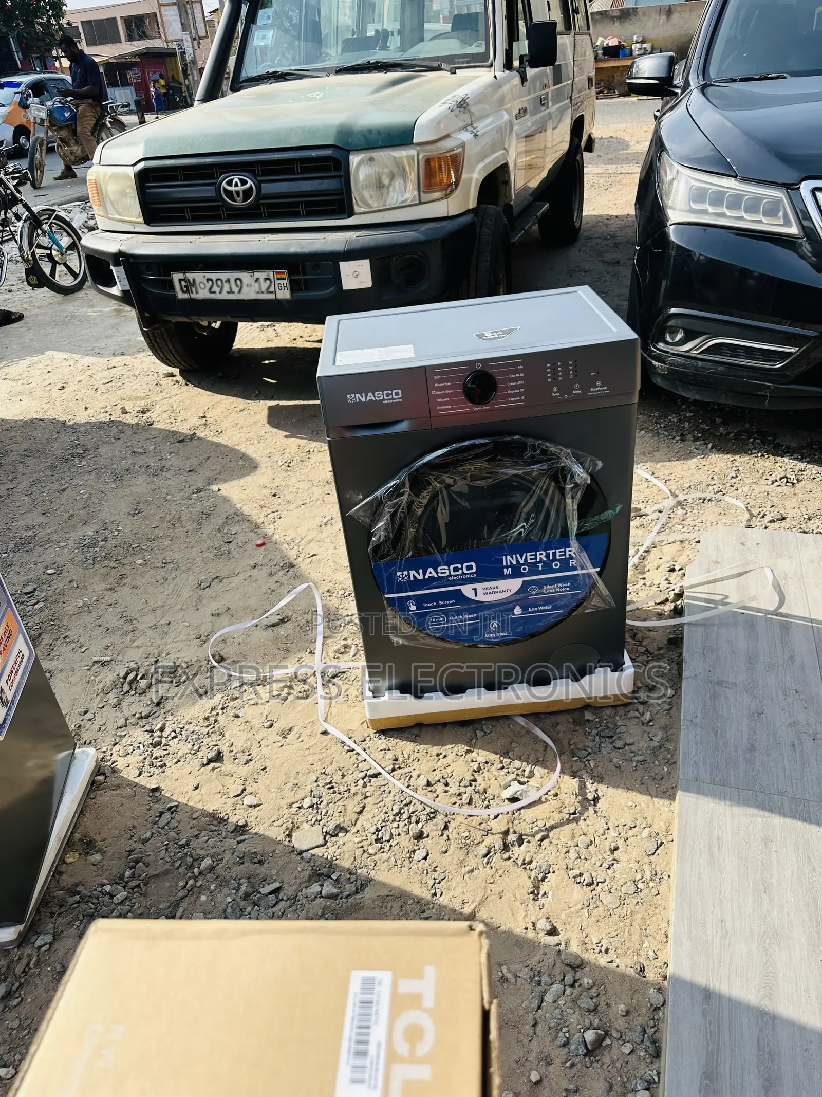 Inverter Washing Machine 11kg Front Load Nasco