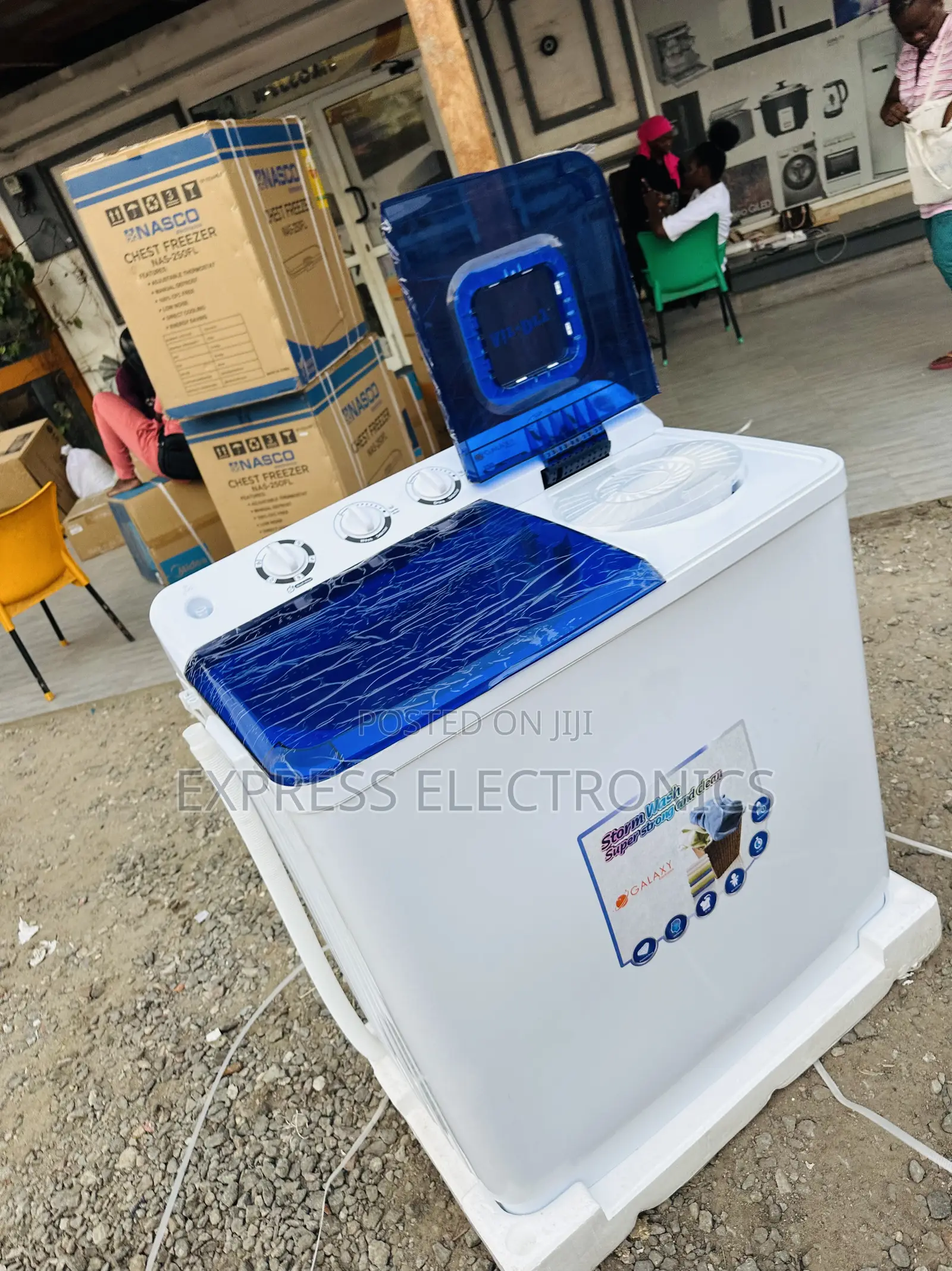 Semi Auto Topload Galaxy 13kg Twintub