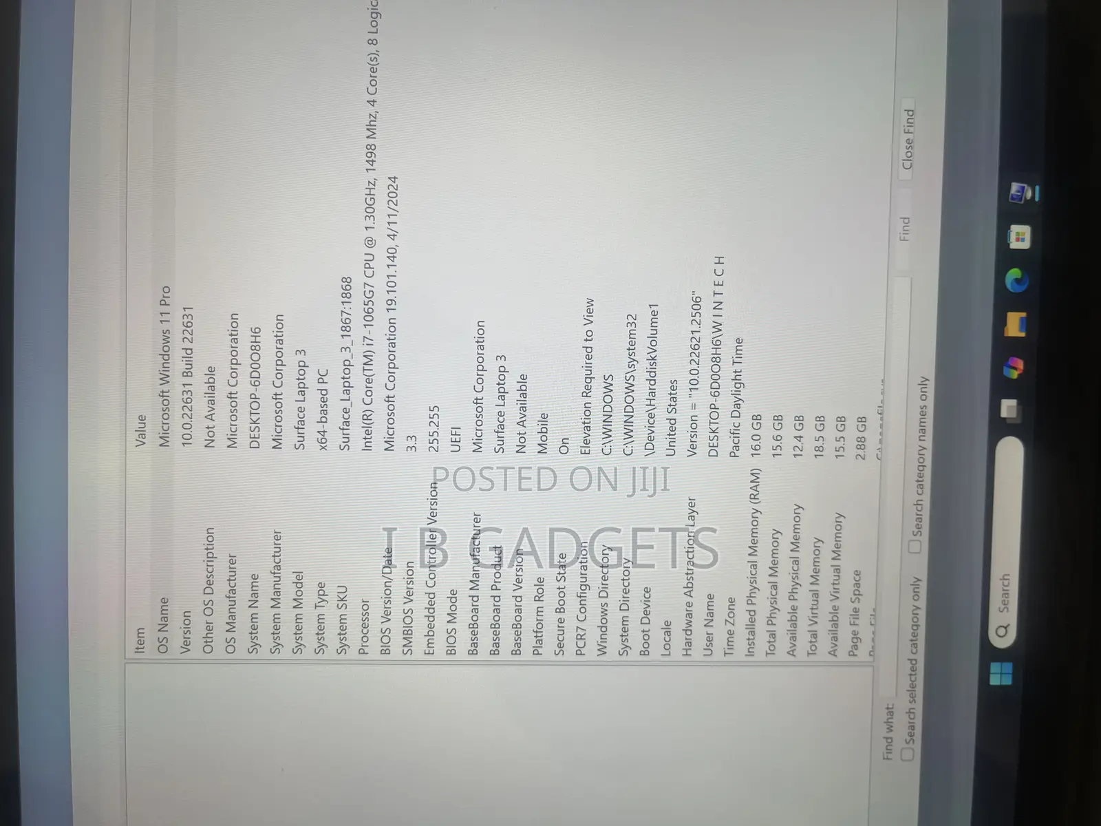 Laptop Microsoft Surface Laptop 3 16GB Intel Core I5 SSD 512GB