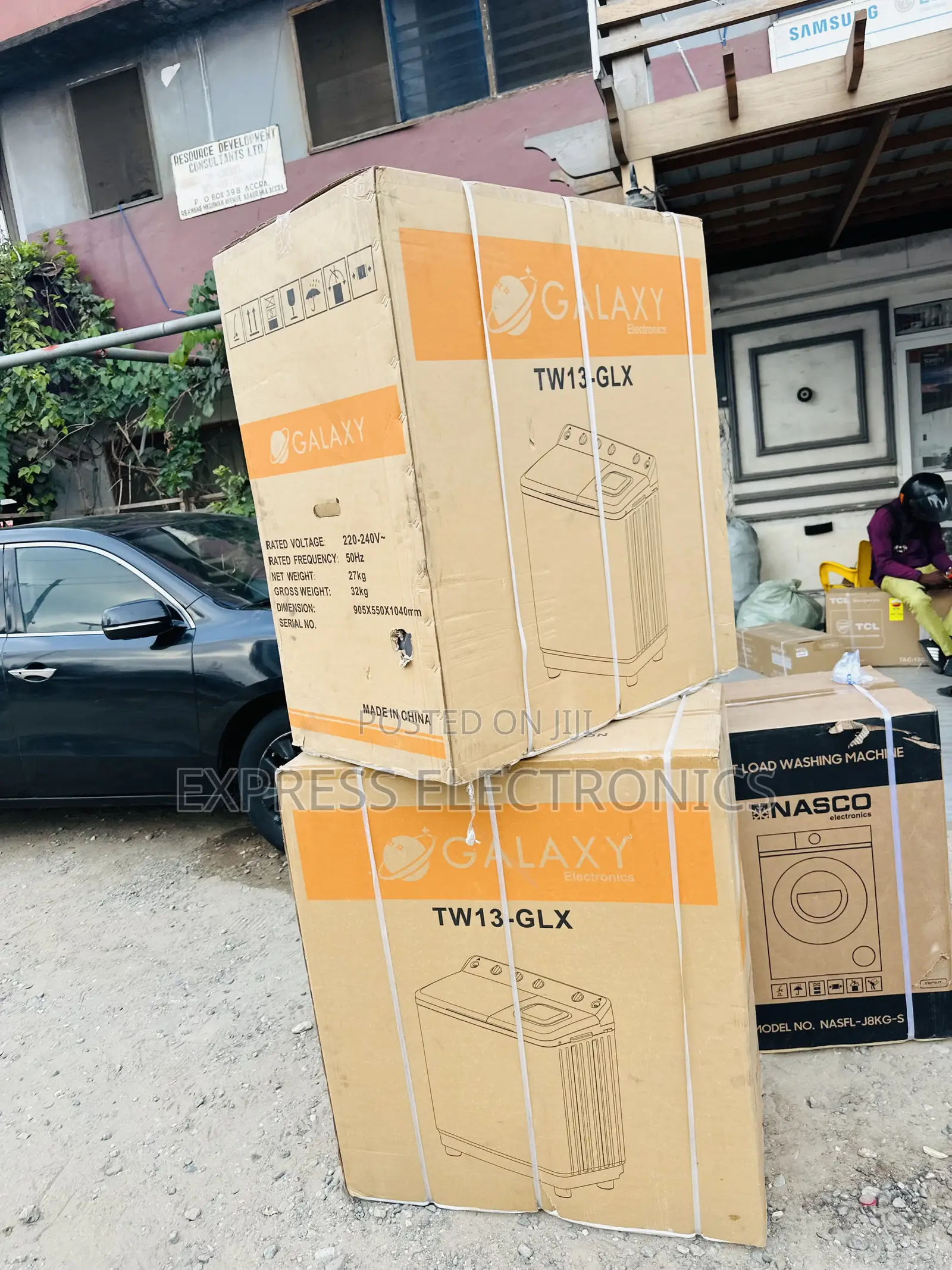 Durable Materials Washing Semi Auto Galaxy 13kg
