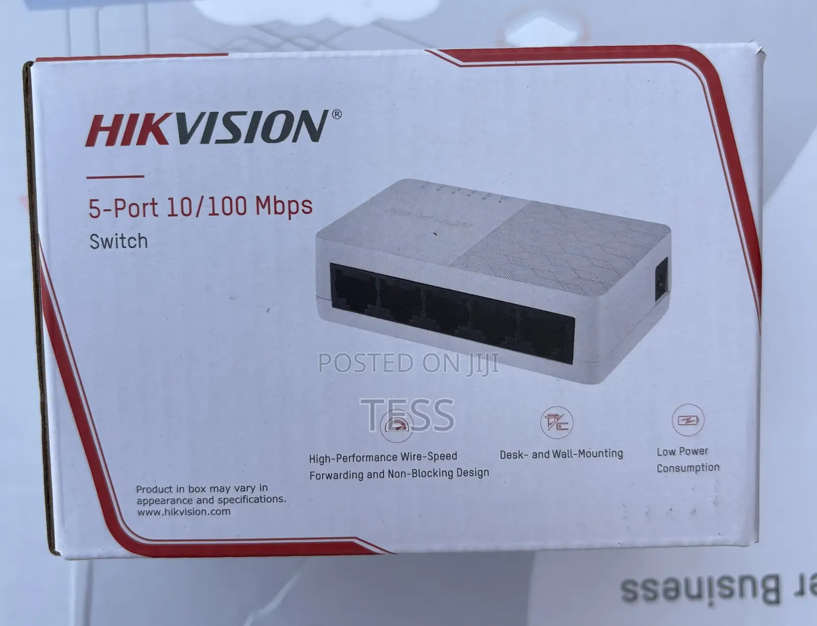 Hikvision Hikvision 5ports Fast Ethernet Switch Ds-3e0105d-0
