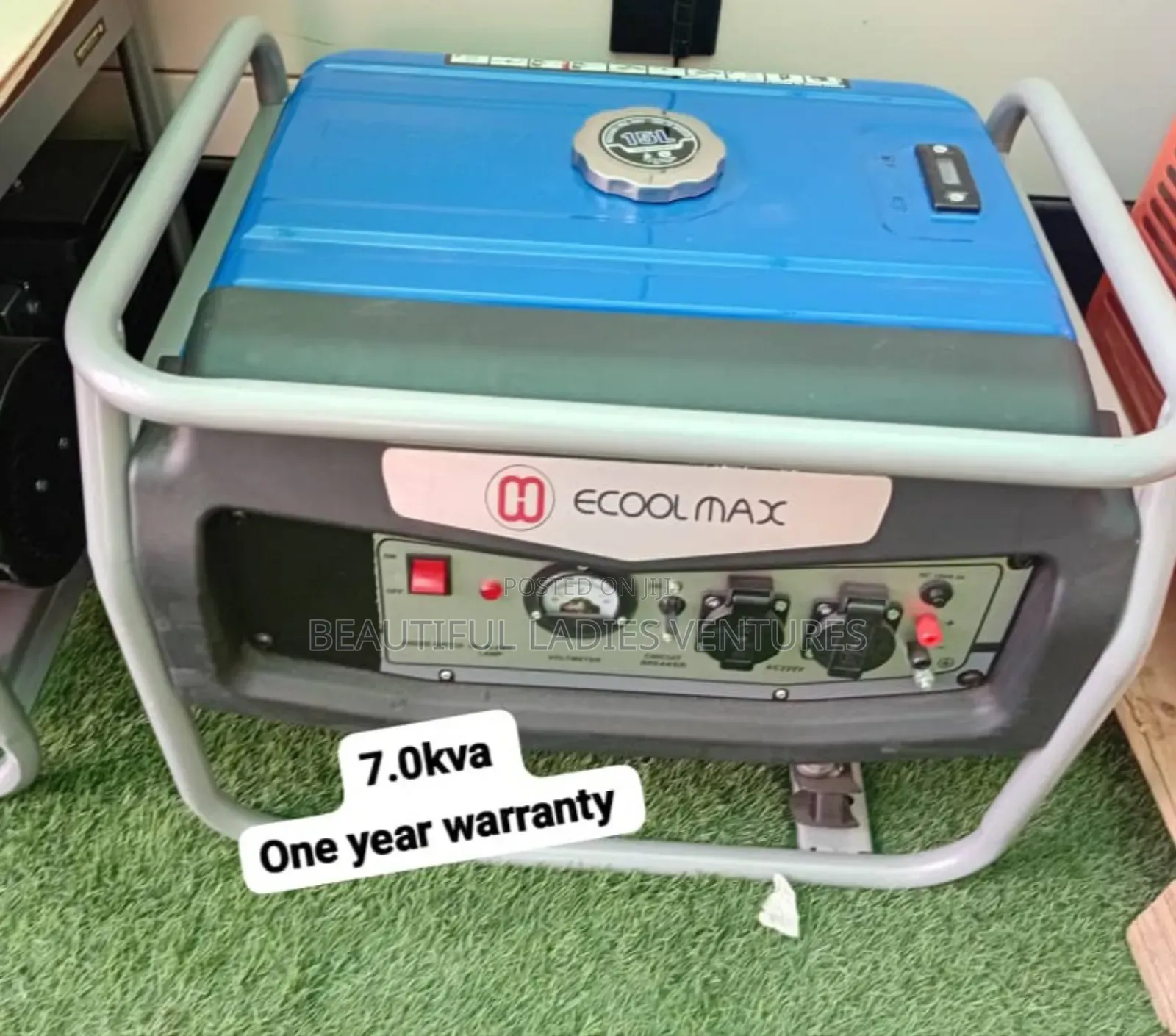 Blue Coloured Generator 7.5kva