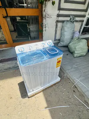 7kg Semi Auto Washing Machine Nasco White.