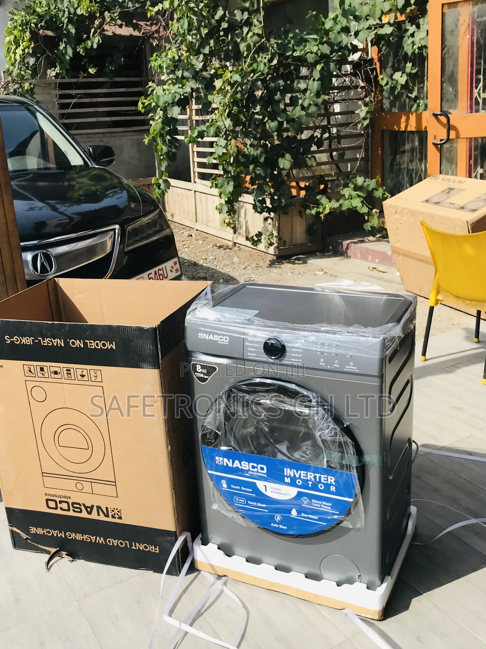 Available Inverter Nasco 8kg Front Load Smart Fullauto Wash
