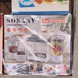 Sokany Food Processor (4 in 1)