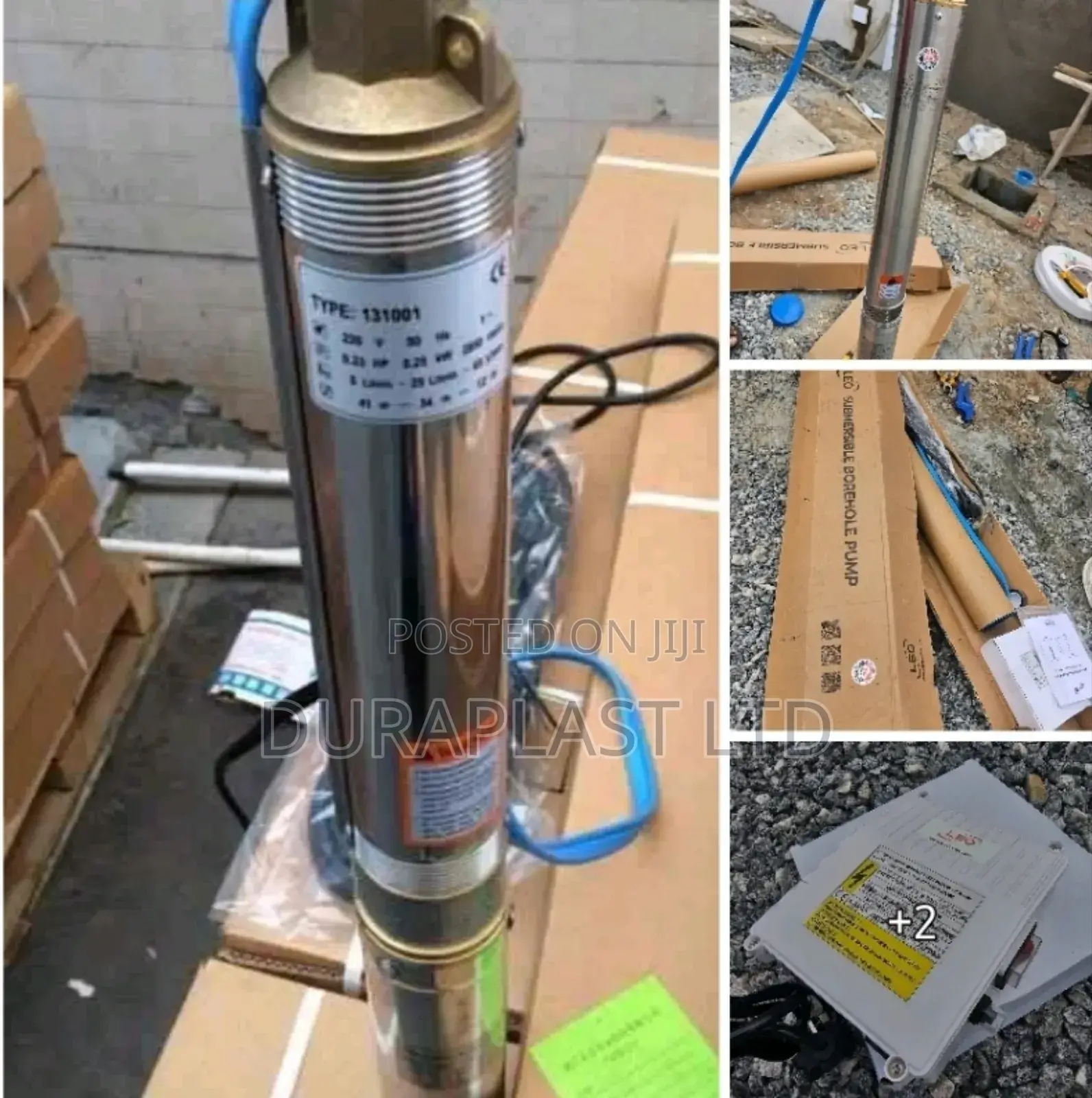 1.5hp Submersible Borehole Pump