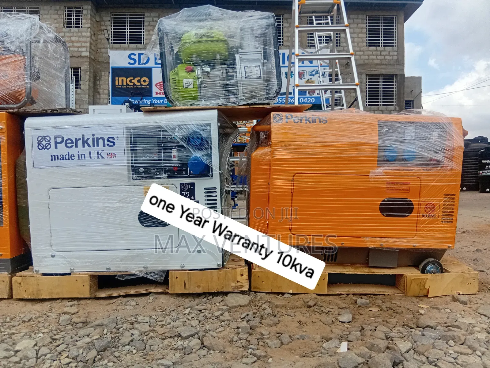 10kva Perkins Generator High Capacity Generator 10kva