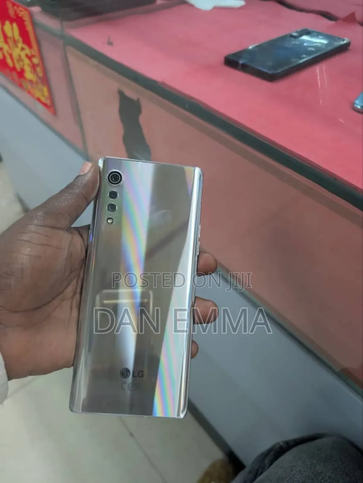 LG Velvet 128 GB Silver