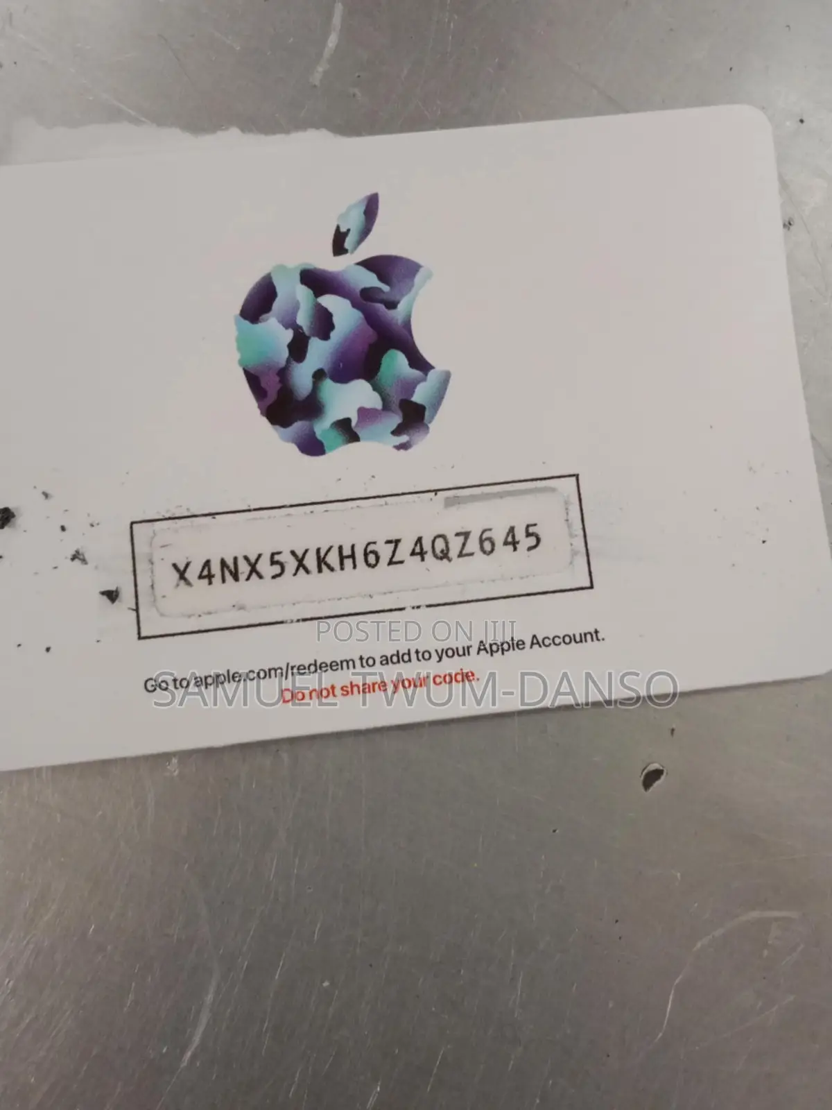 Apple iTunes Gift Card