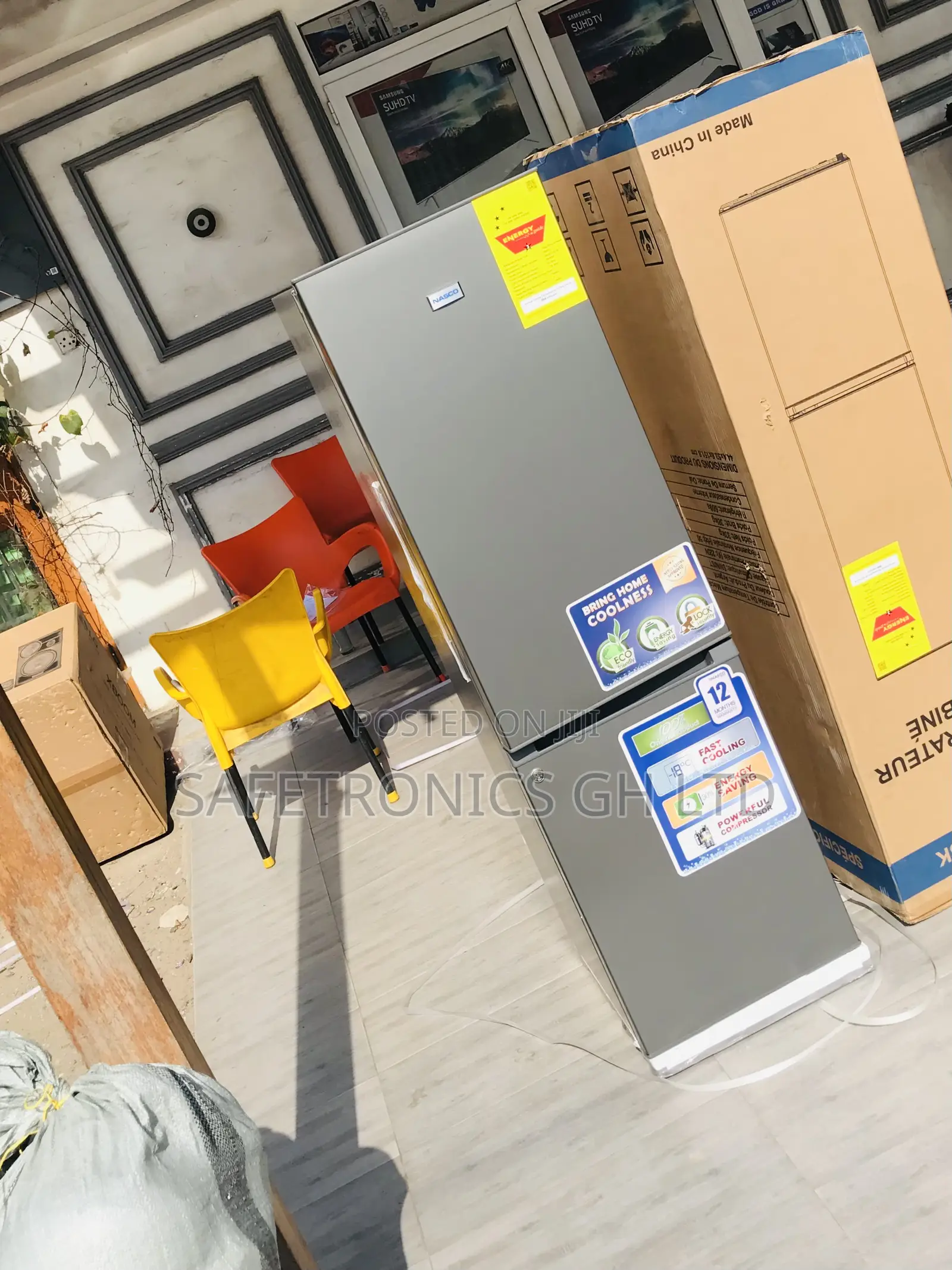 Correct New Bottom Freezer Nasd2-23-Sk Grey Doubledoor