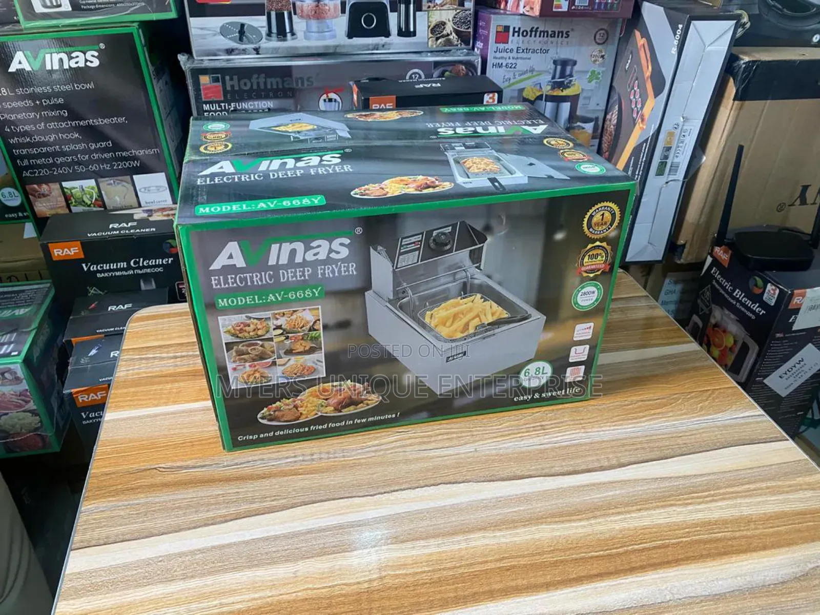 Highly Recommend 6.8l Avinas Deep Fryer
