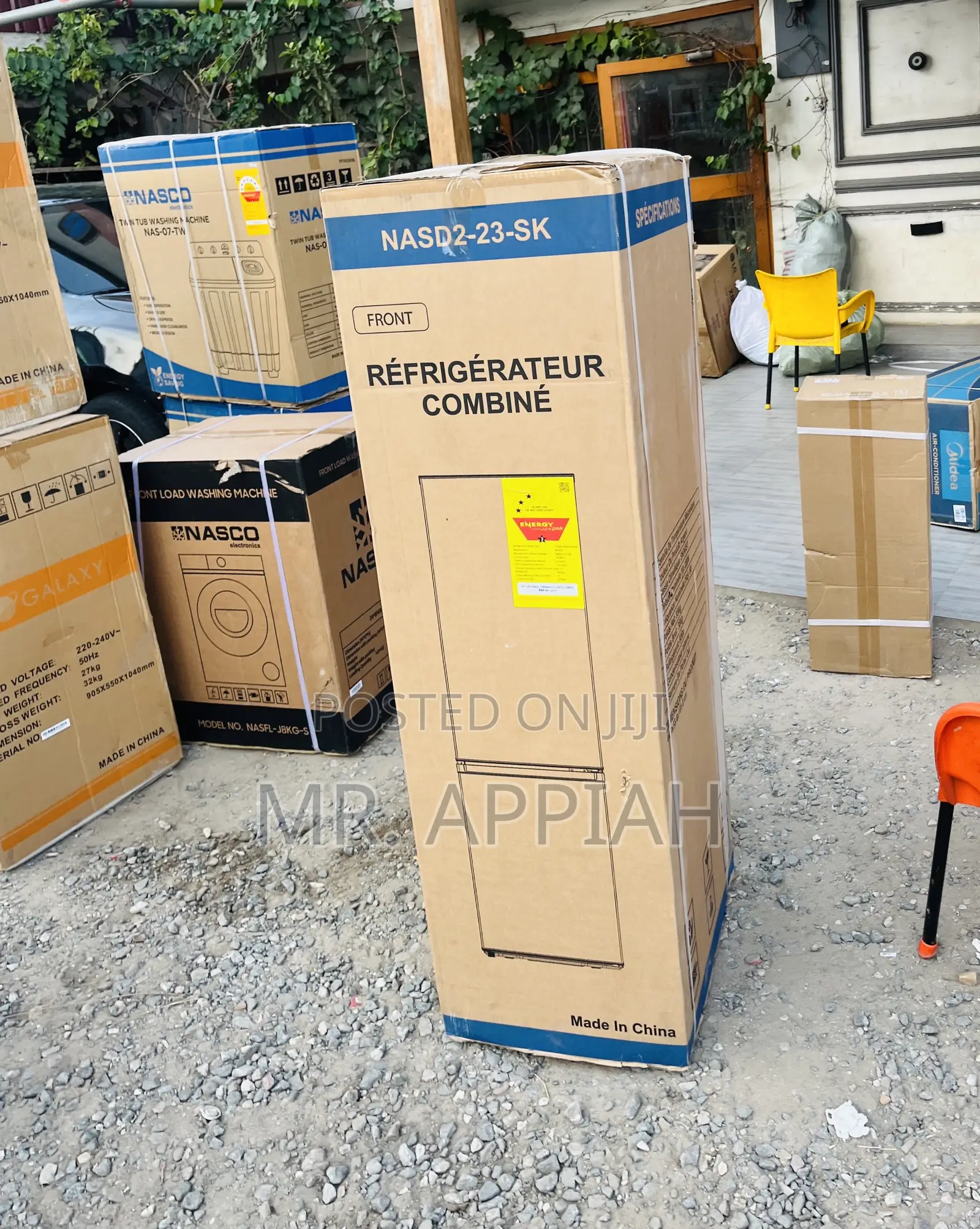 Long Lasting Double Door Refrigerator(Nasd2-23-Sk).
