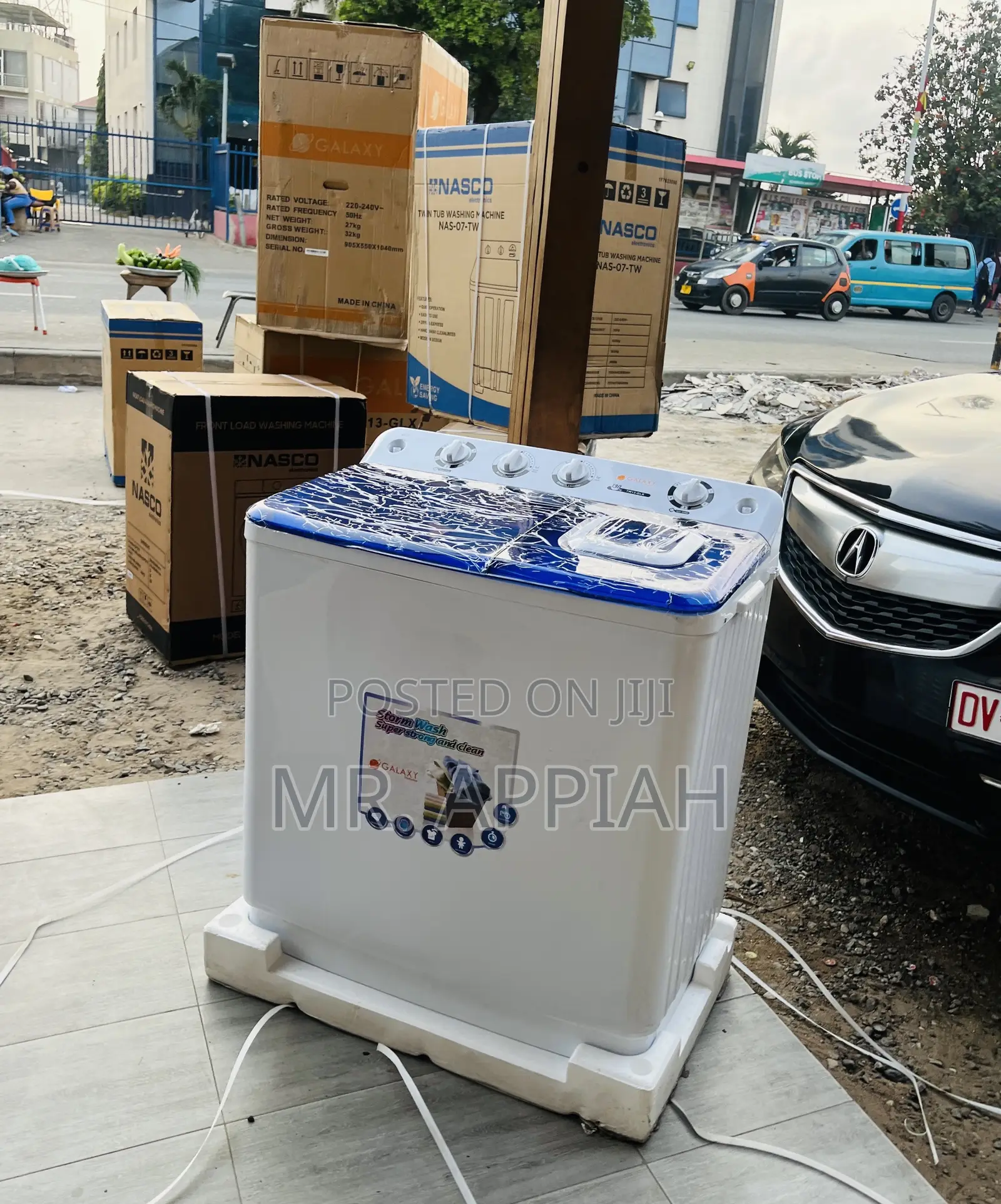 Twin Tub(Semi-Auto)Washing Machine(Galaxy 13kg).