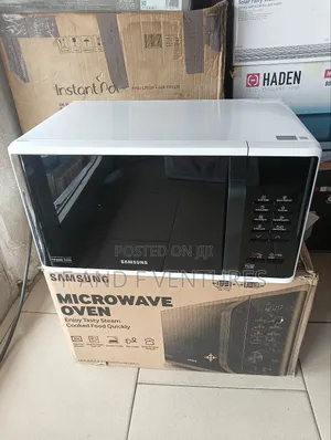 Samsung White Digital Microwave - Uk