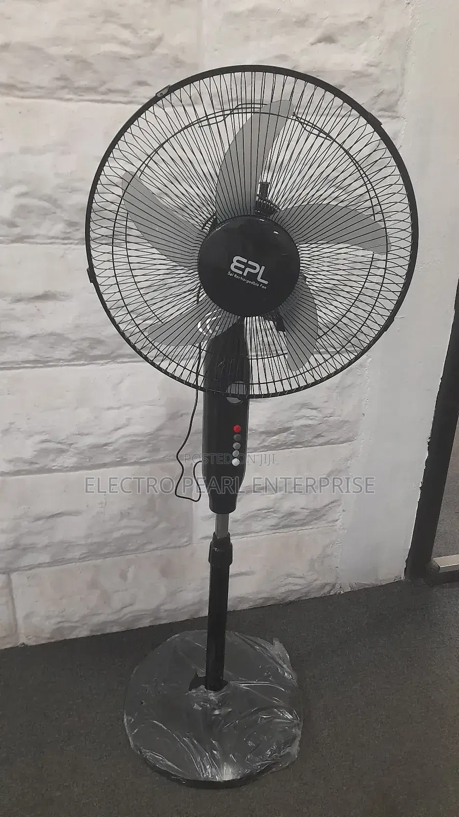 Epl Solar Electric Rechargeable Fan