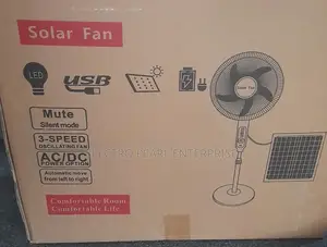 Epl Solar Electric Rechargeable Fan