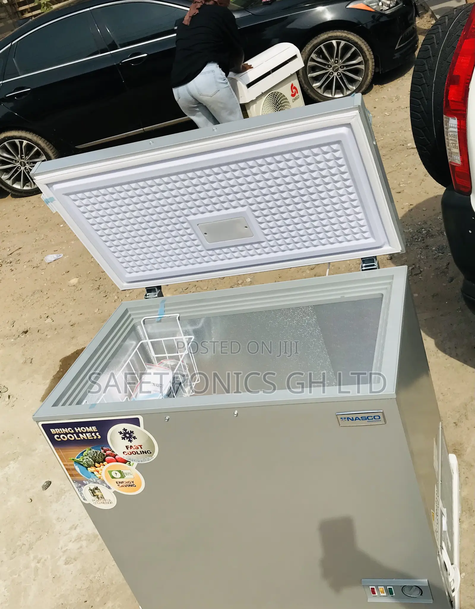 Grab Quality Grey 200l Singledoor Freezer Nas250 Nasco