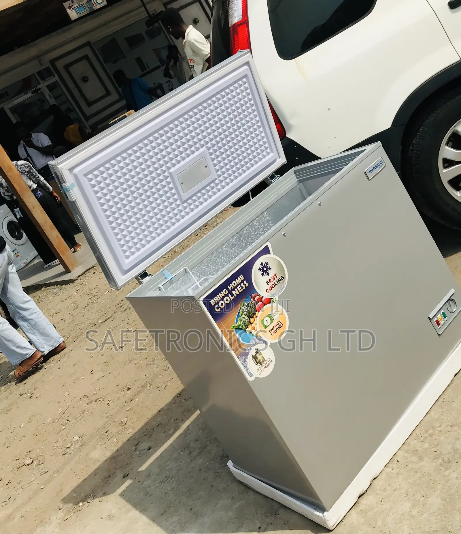Adjustable Nasco Grey 200l Singledoor Nas 250 Freezer