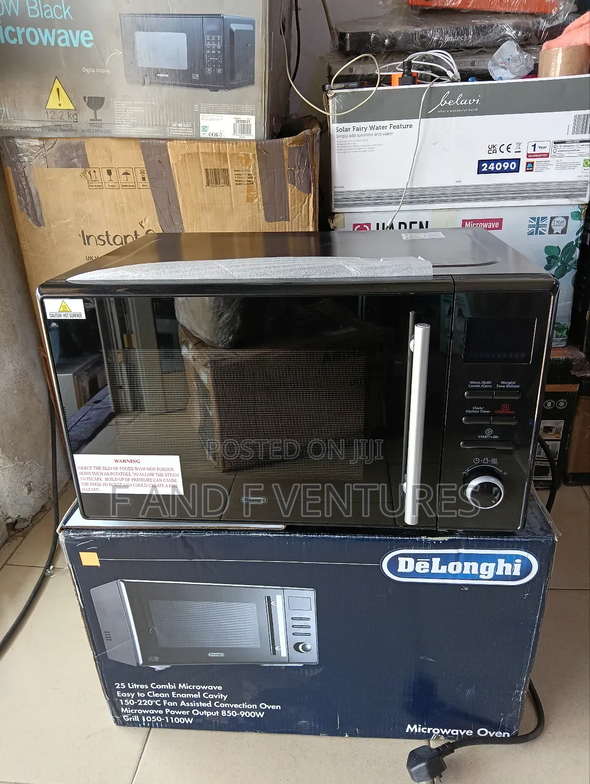 Delonghi Digital Microwave With Grill 25l - Uk