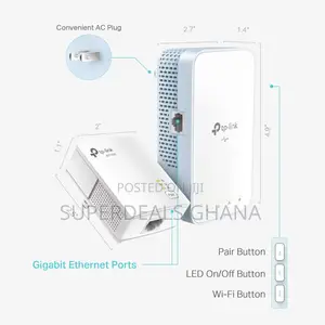 Tp-link Powerline Wifi Extender Av1000