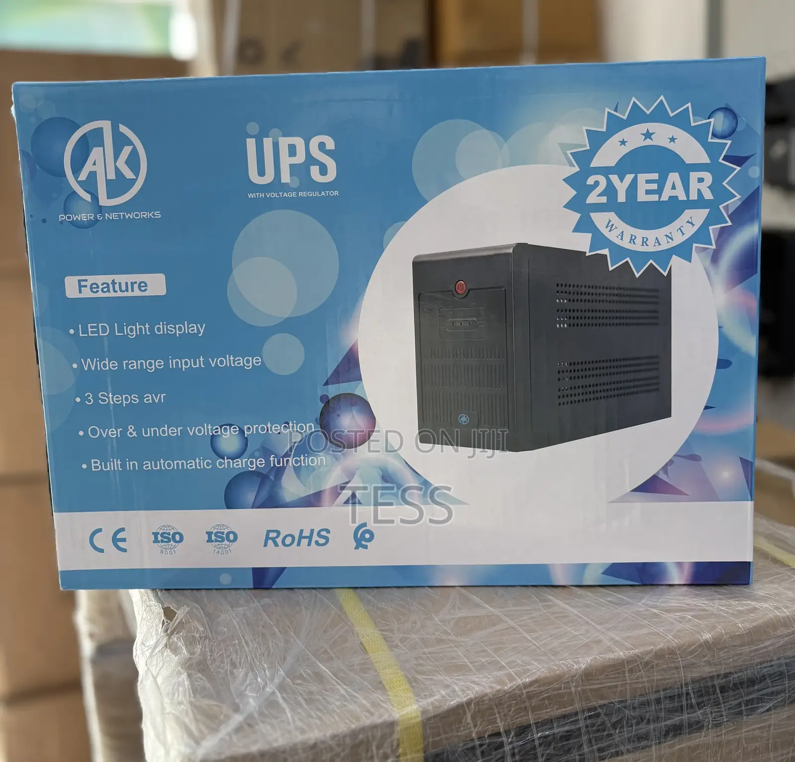 Ak 1500va Ups With Automatic Voltage Regulator.