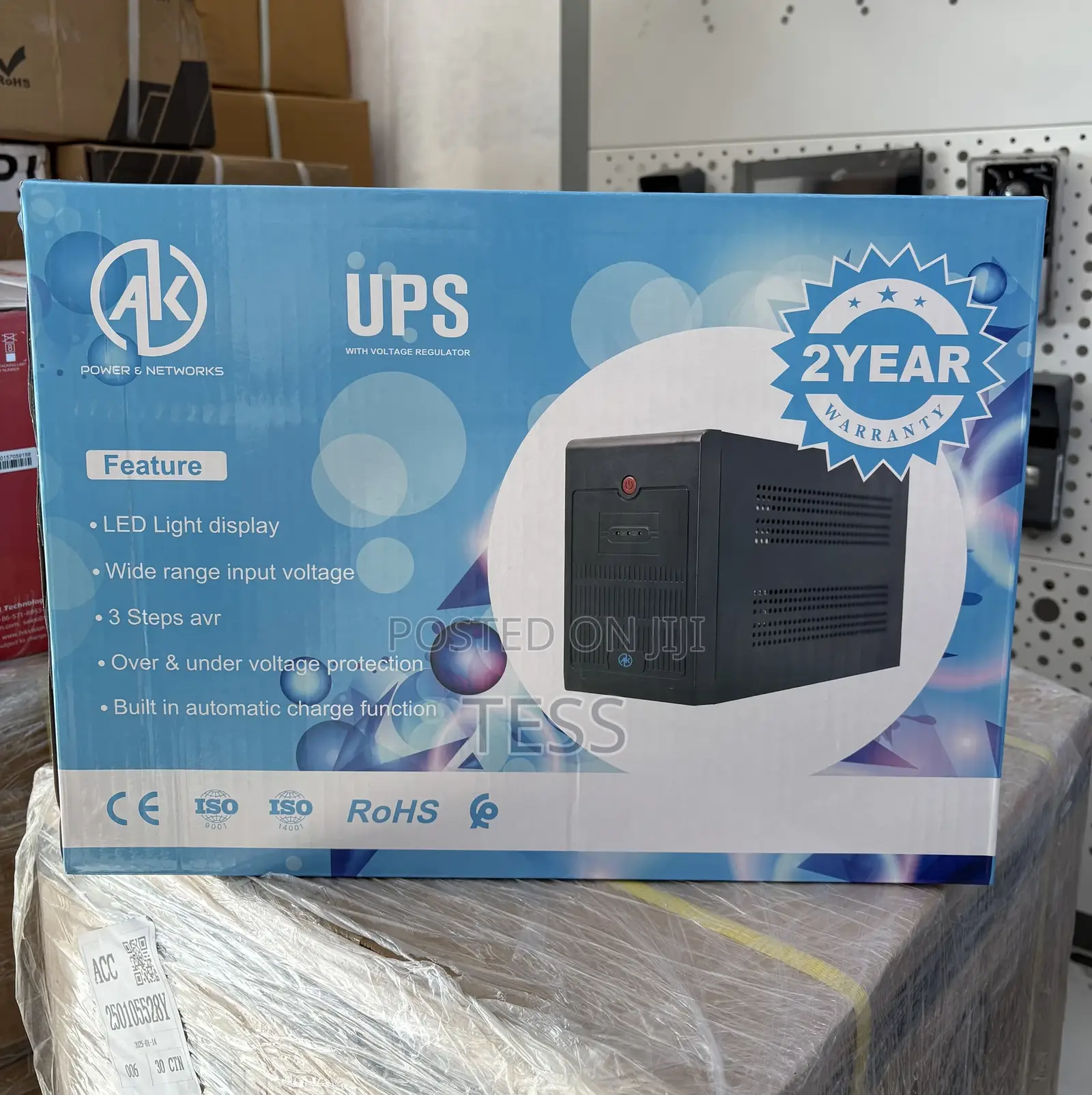 Ak 1500va Ups With Automatic Voltage Regulator.