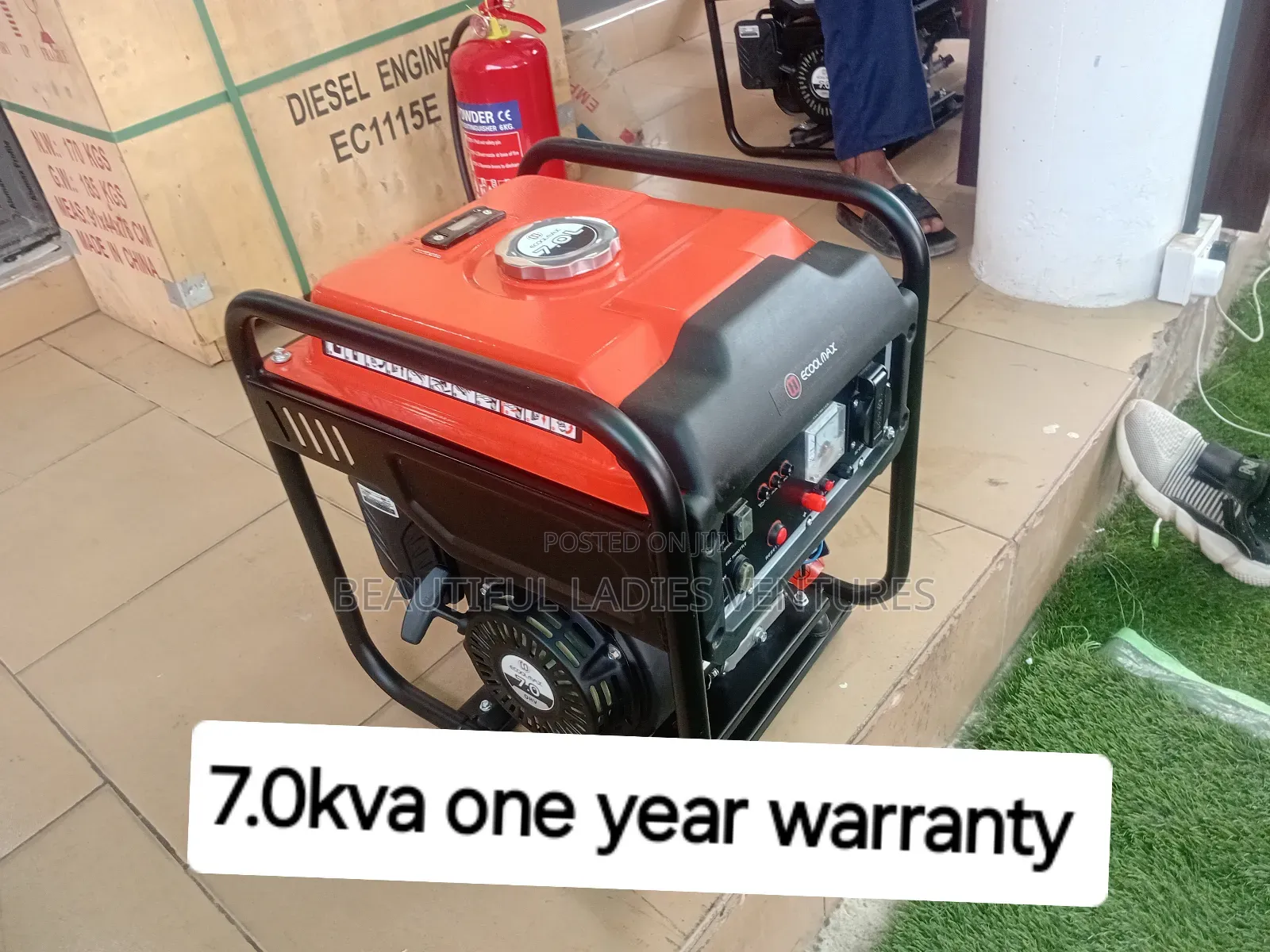 Ecoolmax Inverter 7kva Generator