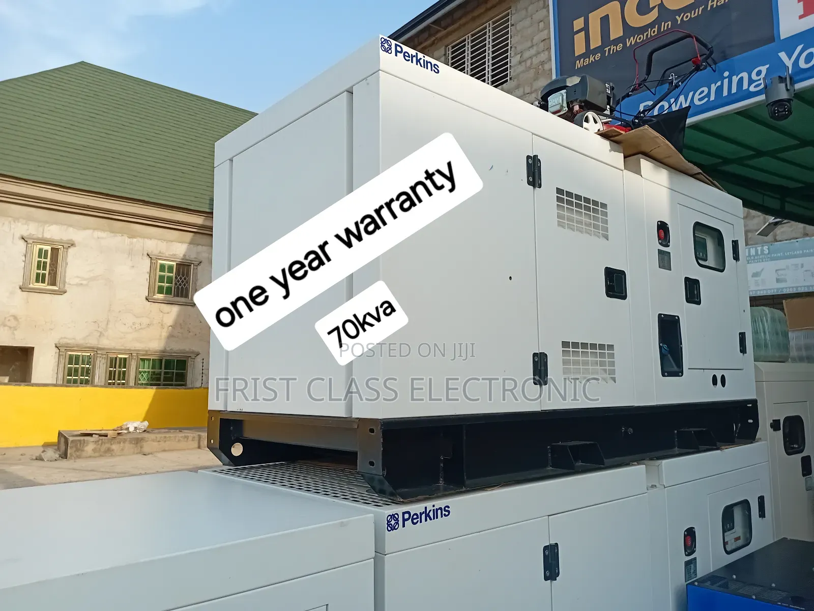 Approved and Effective 70kva Silent Diesel Genset