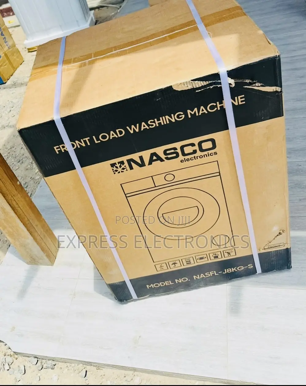 Super High Speed Spin 8kg Nasco Front Load
