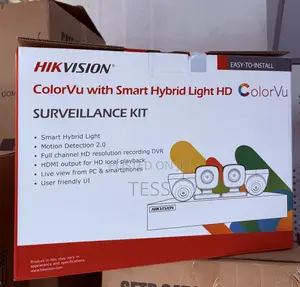 Hikvision 4ch Kit Full Color Vu 2mp Audio+1tb HDD