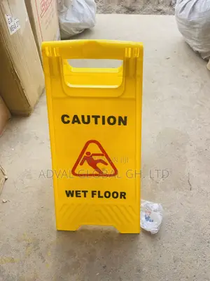 Cleaning Caution Sign