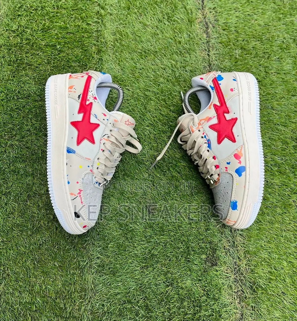 Nike Airforce 1 Bape Sta Cream Multi